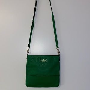Green Kate Spade crossbody